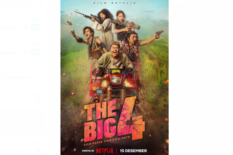 Sinopsis The Big 4: Film Thriller Penuh yang Komedi