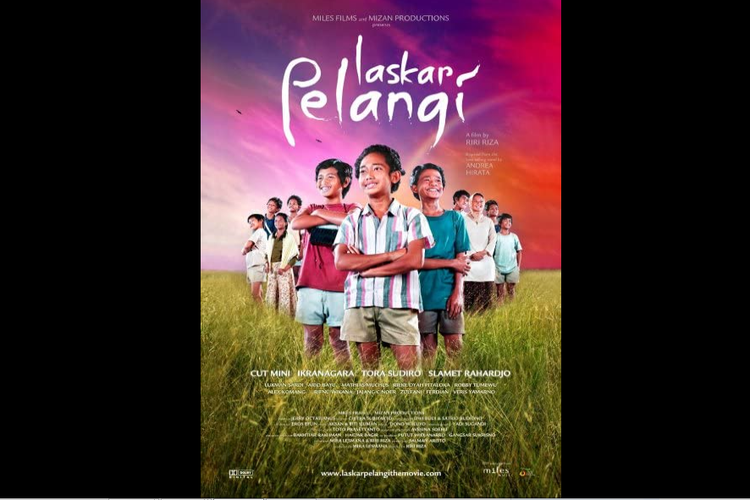 Laskar Pelangi, Film Lokal yang Penuh Motivasi Diadabtasi dari Novel Karya Andrea Hirata