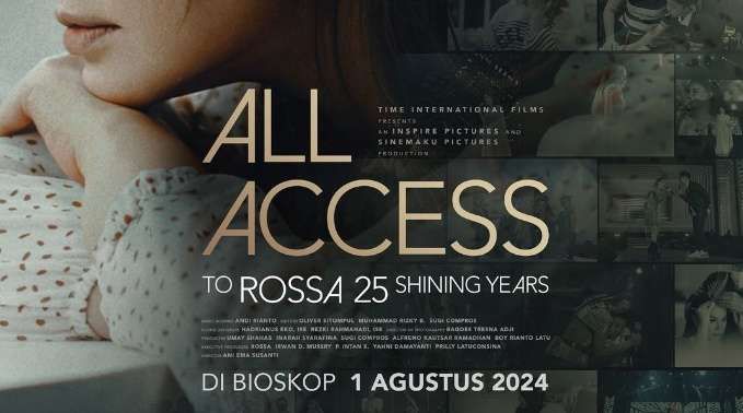 Sinopsis All Access to Rossa 25 Shining Years