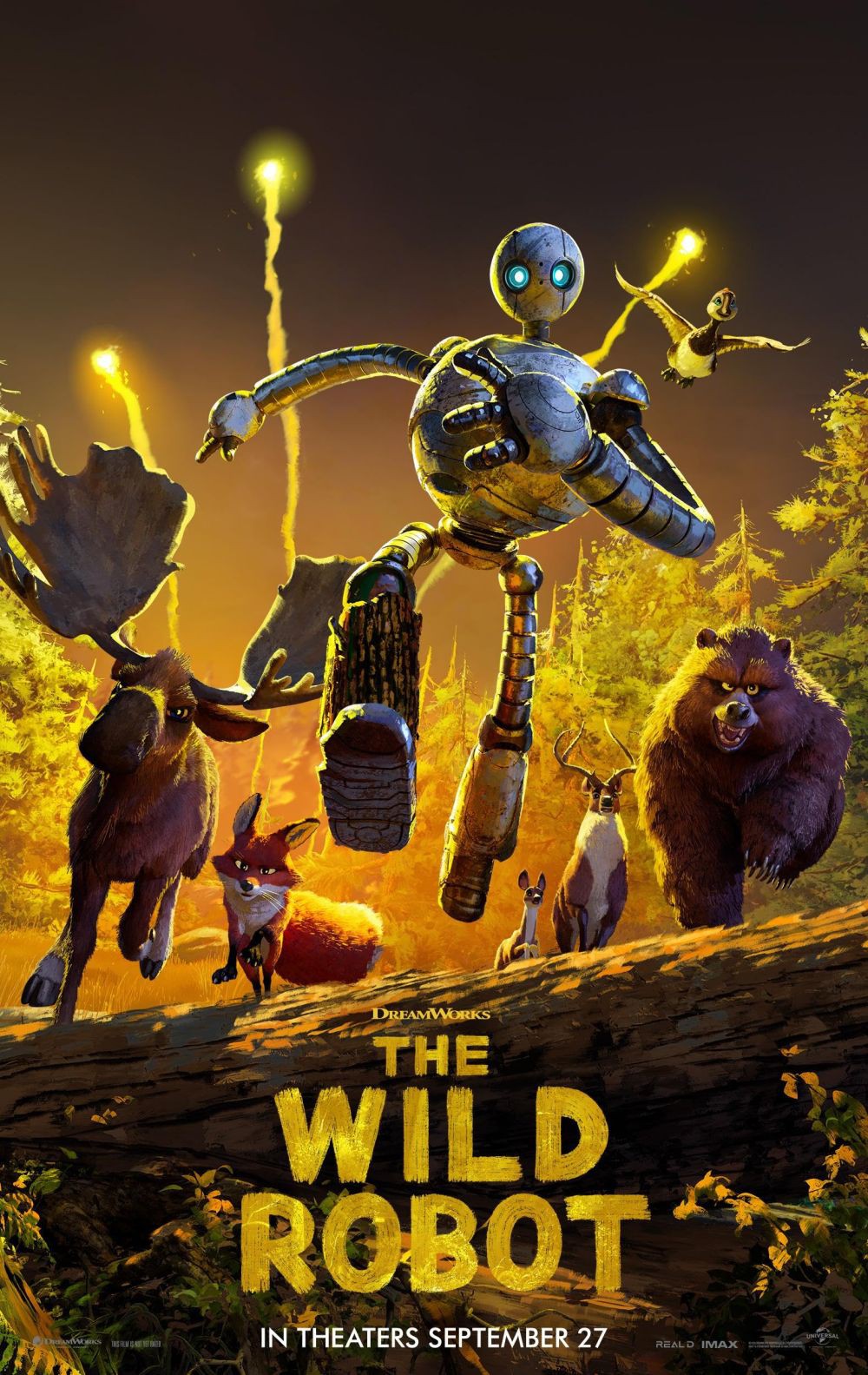 Sinopsis Film The Wild Robot dan Jadwal Tayangnya