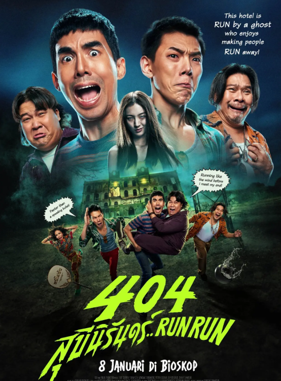 Sinopsis Film Thailand 404 Run Run, Melenggang ke JAFF 2024 dan Tayang di Bioskop 8 Januari 2025