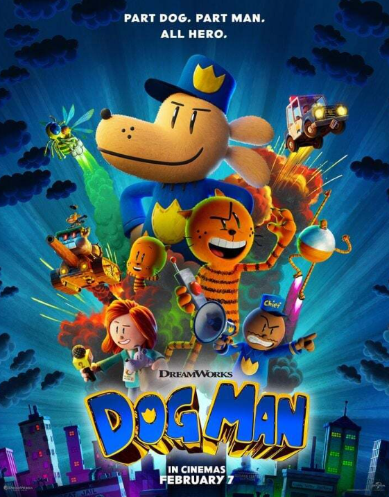 Sinopsis Film Dog Man, Petualangan Seru Animasi Gabungan Manusia dan Anjing