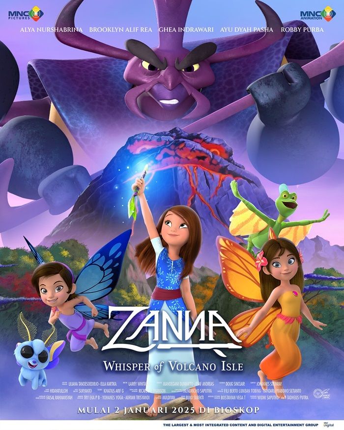 Sinopsis Film Zanna: Whisper of Volcano Isle, Tayang 2 Januari 2025